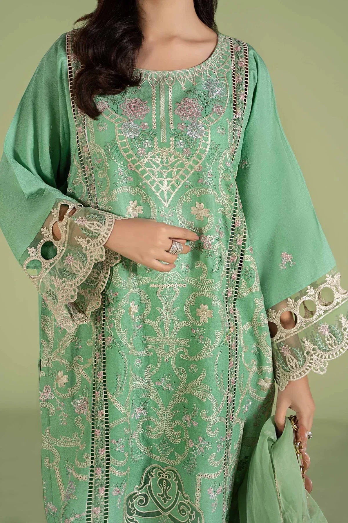 Maria B | Casual Pret 2024 |  DW-EF24-18 - Rang-e-Khaas