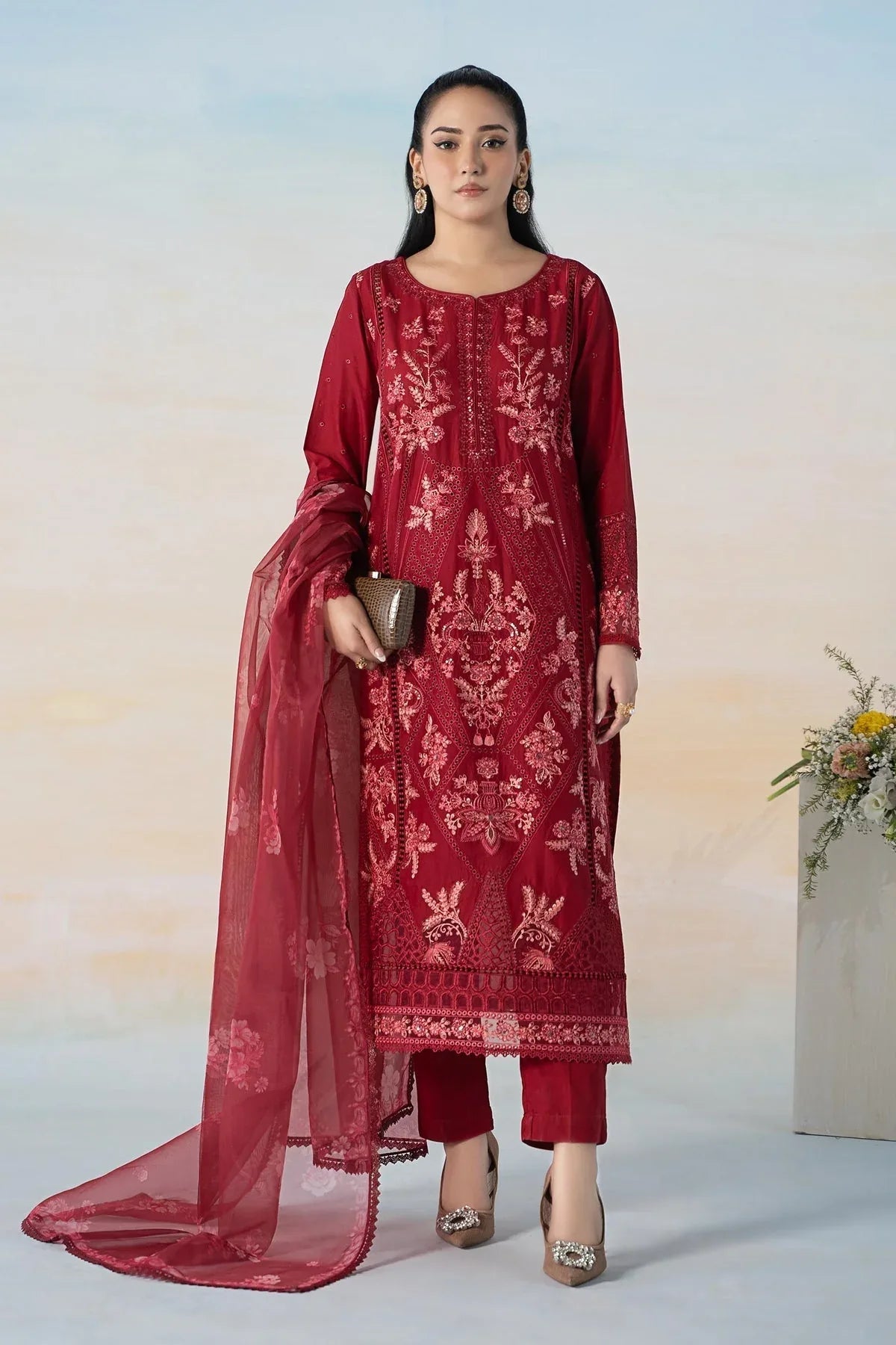 Maria B | Casual Pret 2024 | DW-EF24-20 - Rang-e-Khaas