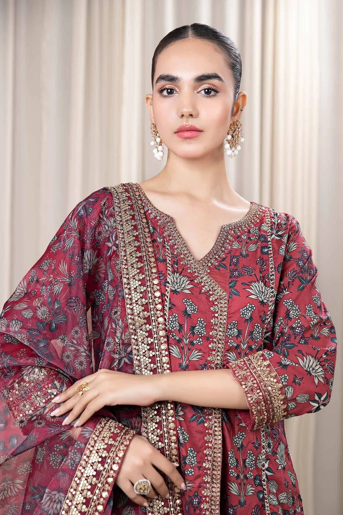 Maria B | Casual Pret 2024 | DW-EF24-42 - Rang-e-Khaas