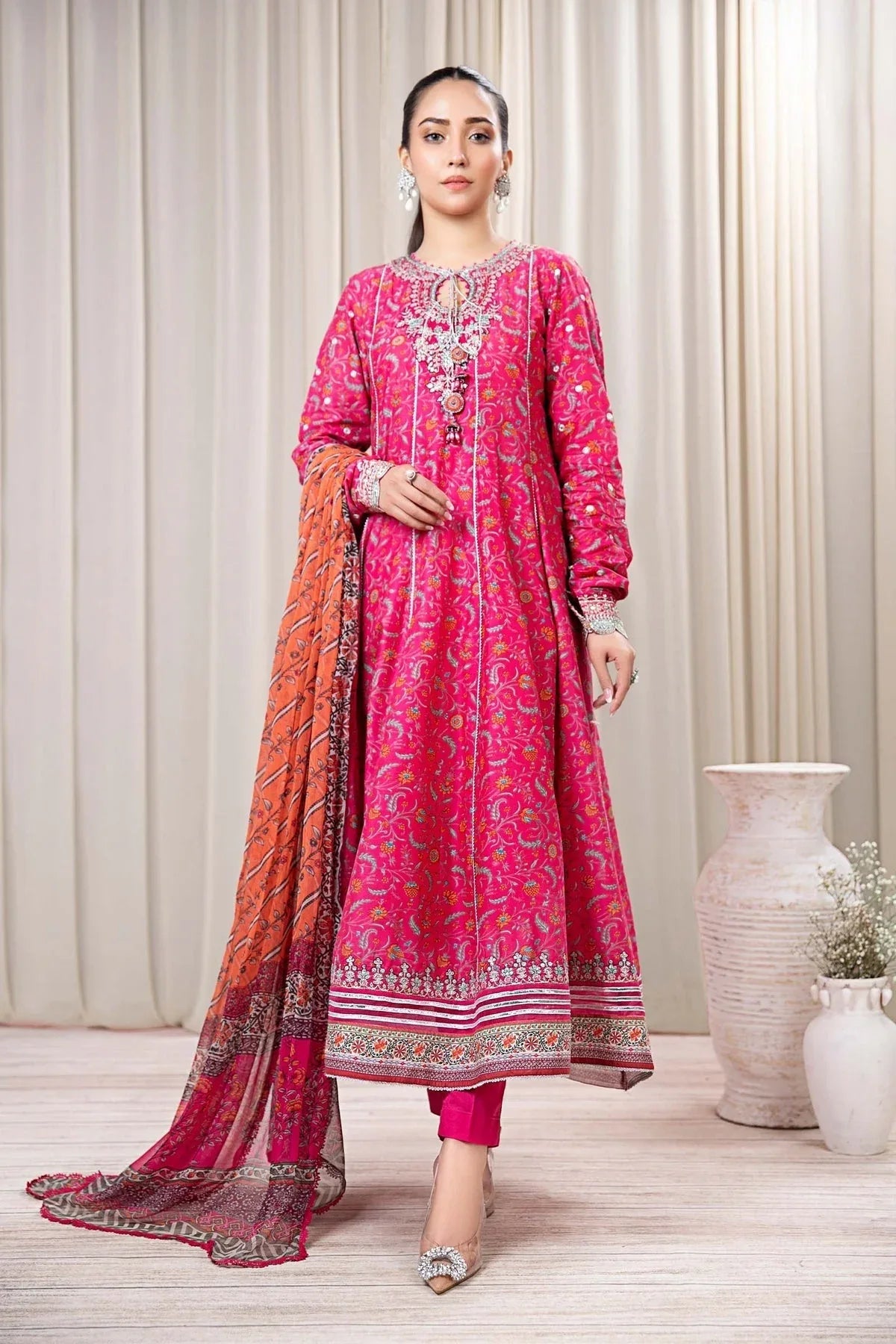 Maria B | Casual Pret 2024 | DW-EF24-50 - Rang-e-Khaas