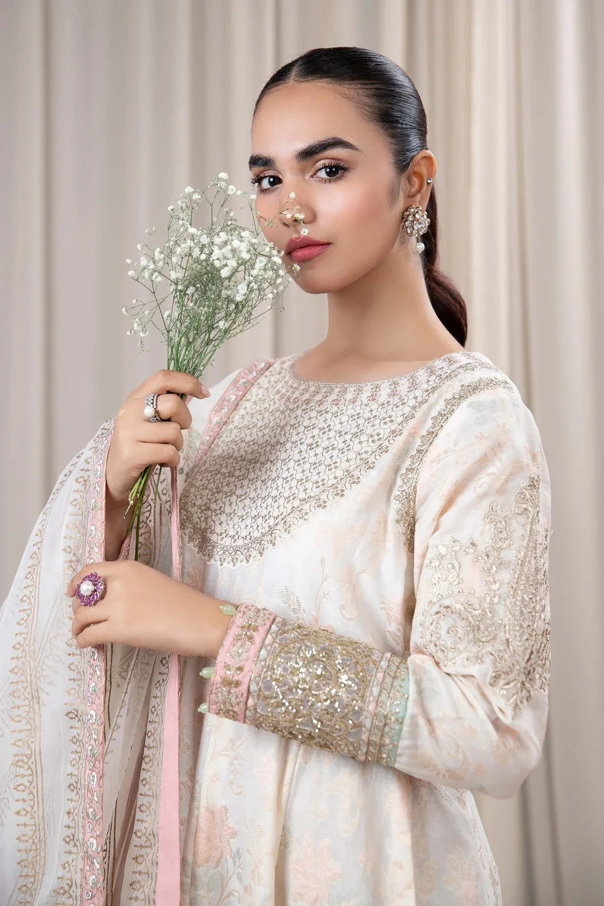 Maria B | Casual Pret 2024 | DW-EF24-56A - Rang-e-Khaas