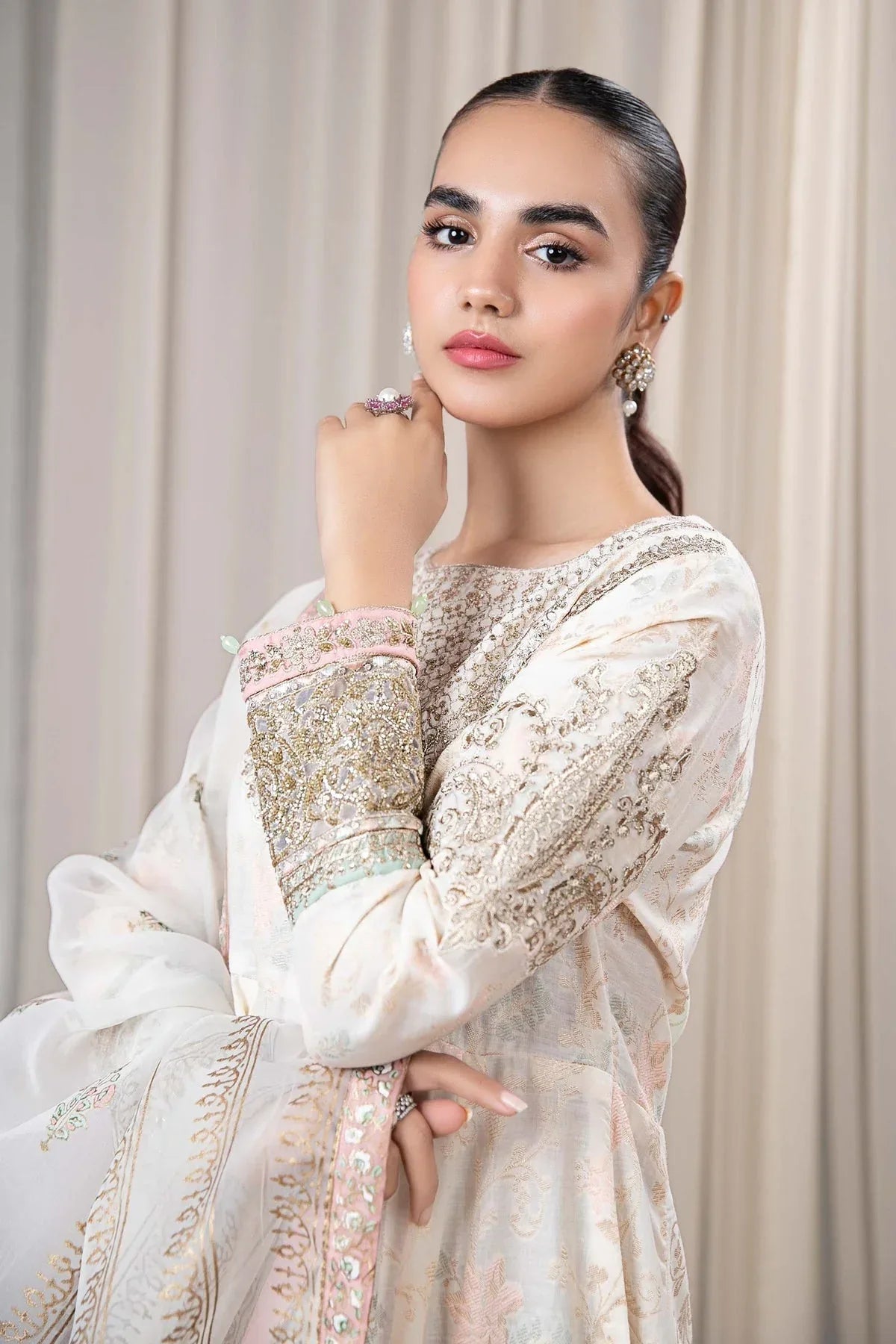 Maria B | Casual Pret 2024 | DW-EF24-56A - Rang-e-Khaas