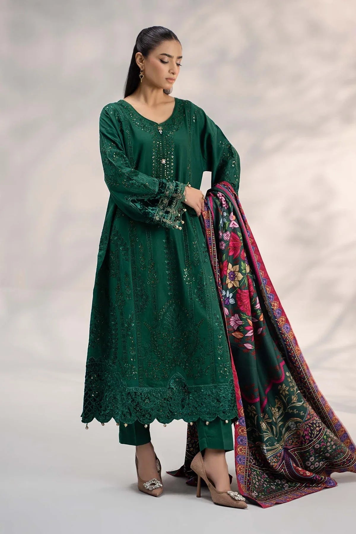 Maria B | Casual Pret 2024 |   DW-W24-104 - Rang-e-Khaas