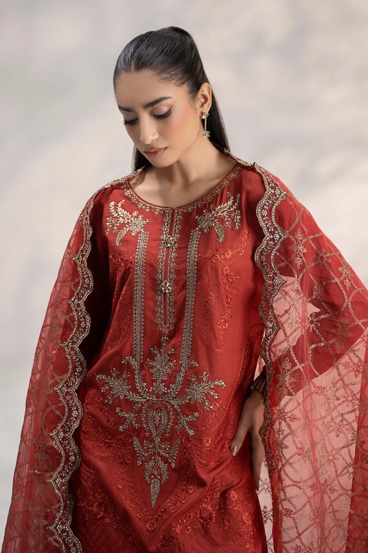 Maria B | Casual Pret 2024 | DW-W24-106 - Rang-e-Khaas