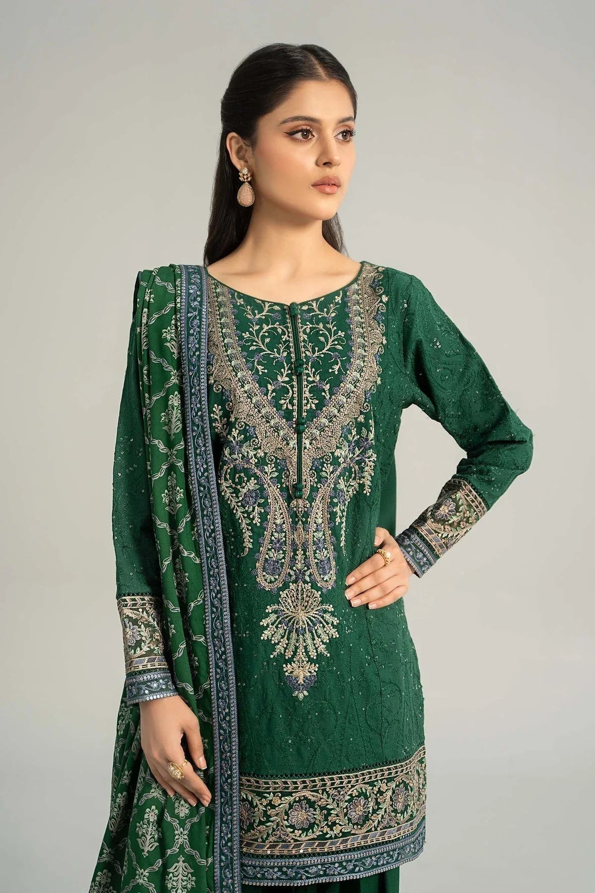 Maria B | Casual Pret 2024 |  DW-W24-12 - Rang-e-Khaas