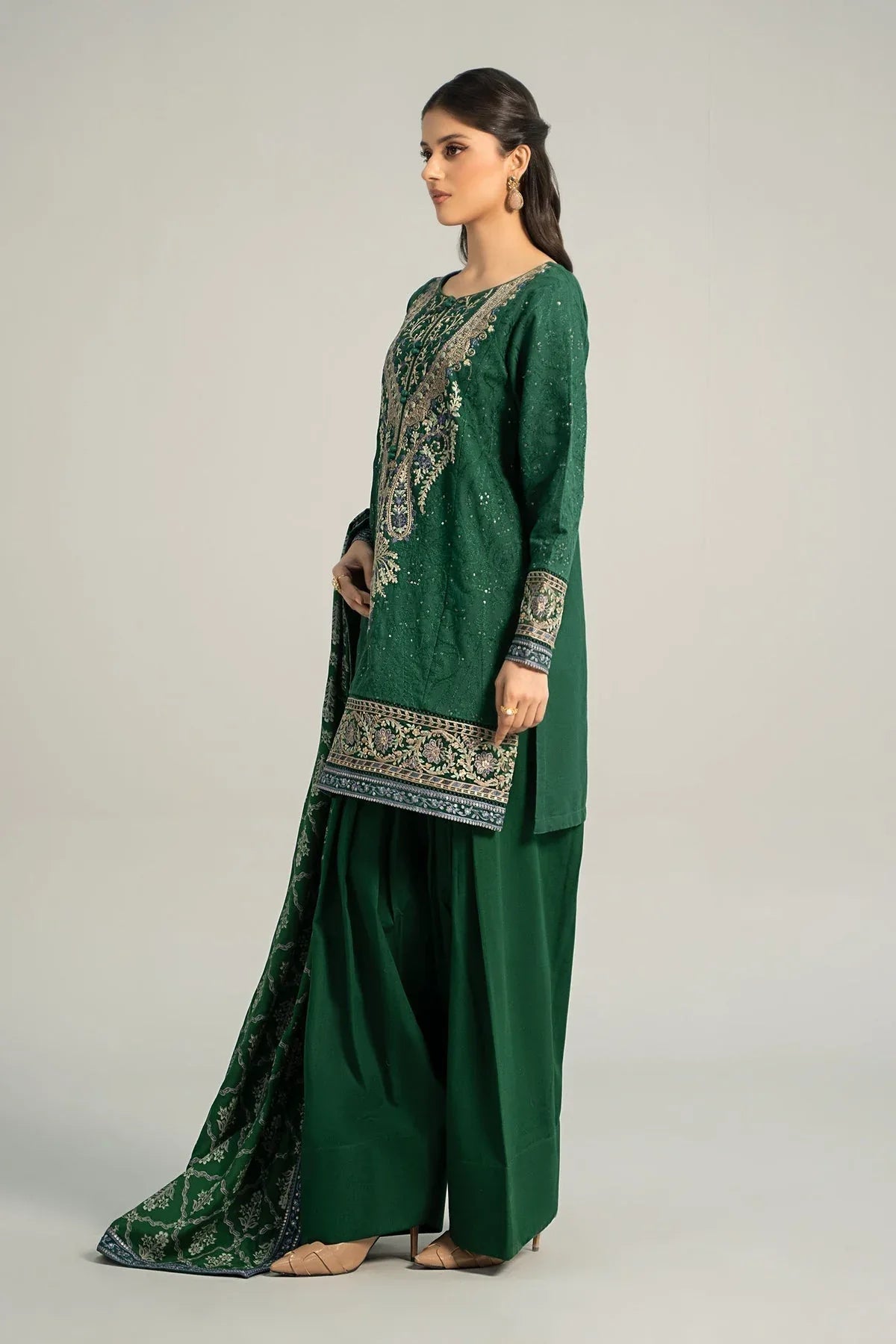 Maria B | Casual Pret 2024 |  DW-W24-12 - Rang-e-Khaas
