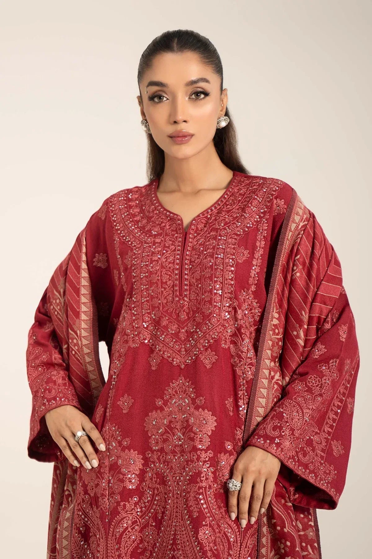 Maria B | Casual Pret 2024 |   DW-W24-14 - Rang-e-Khaas