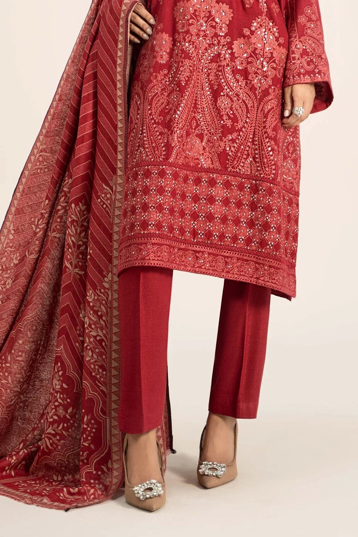 Maria B | Casual Pret 2024 |   DW-W24-14 - Rang-e-Khaas