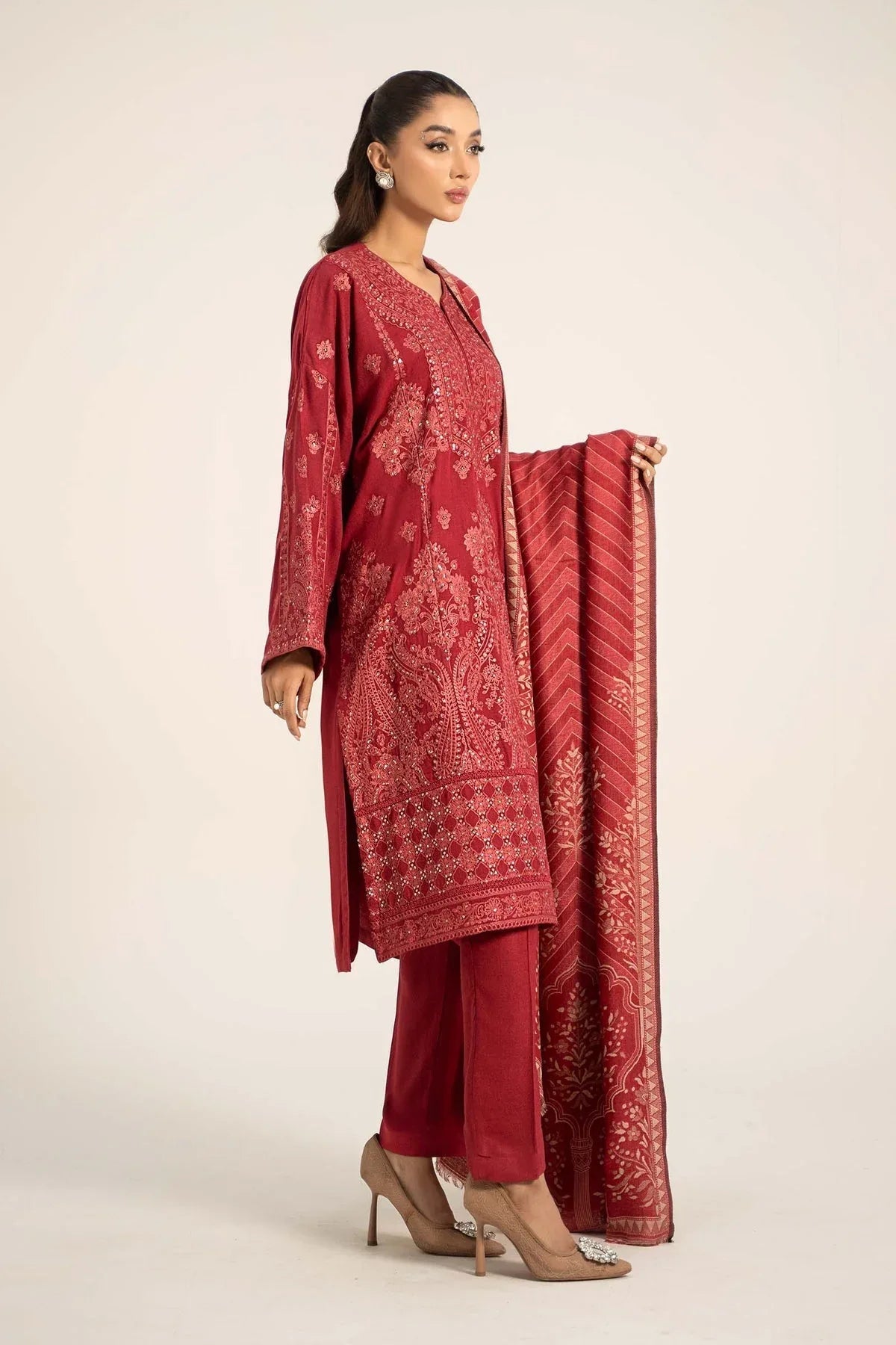 Maria B | Casual Pret 2024 |   DW-W24-14 - Rang-e-Khaas