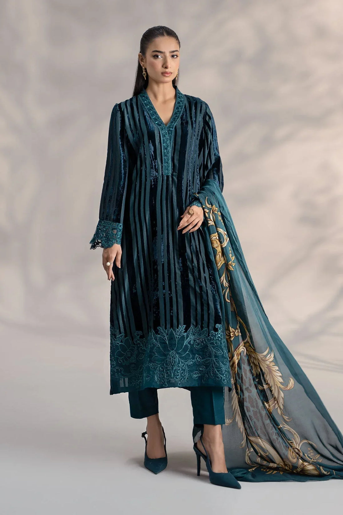 Maria B | Casual Pret 2024 |  DW-W24-173 - Rang-e-Khaas