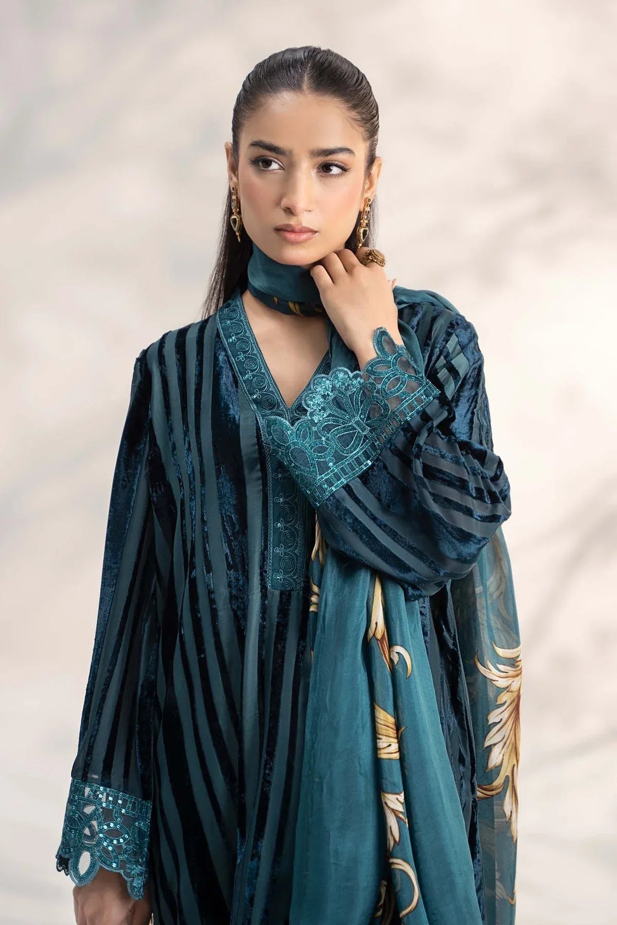 Maria B | Casual Pret 2024 |  DW-W24-173 - Rang-e-Khaas