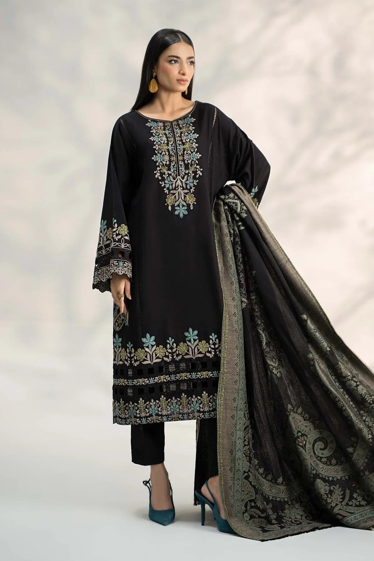 Maria B | Casual Pret 2024 |  DW-W24-19 - Rang-e-Khaas
