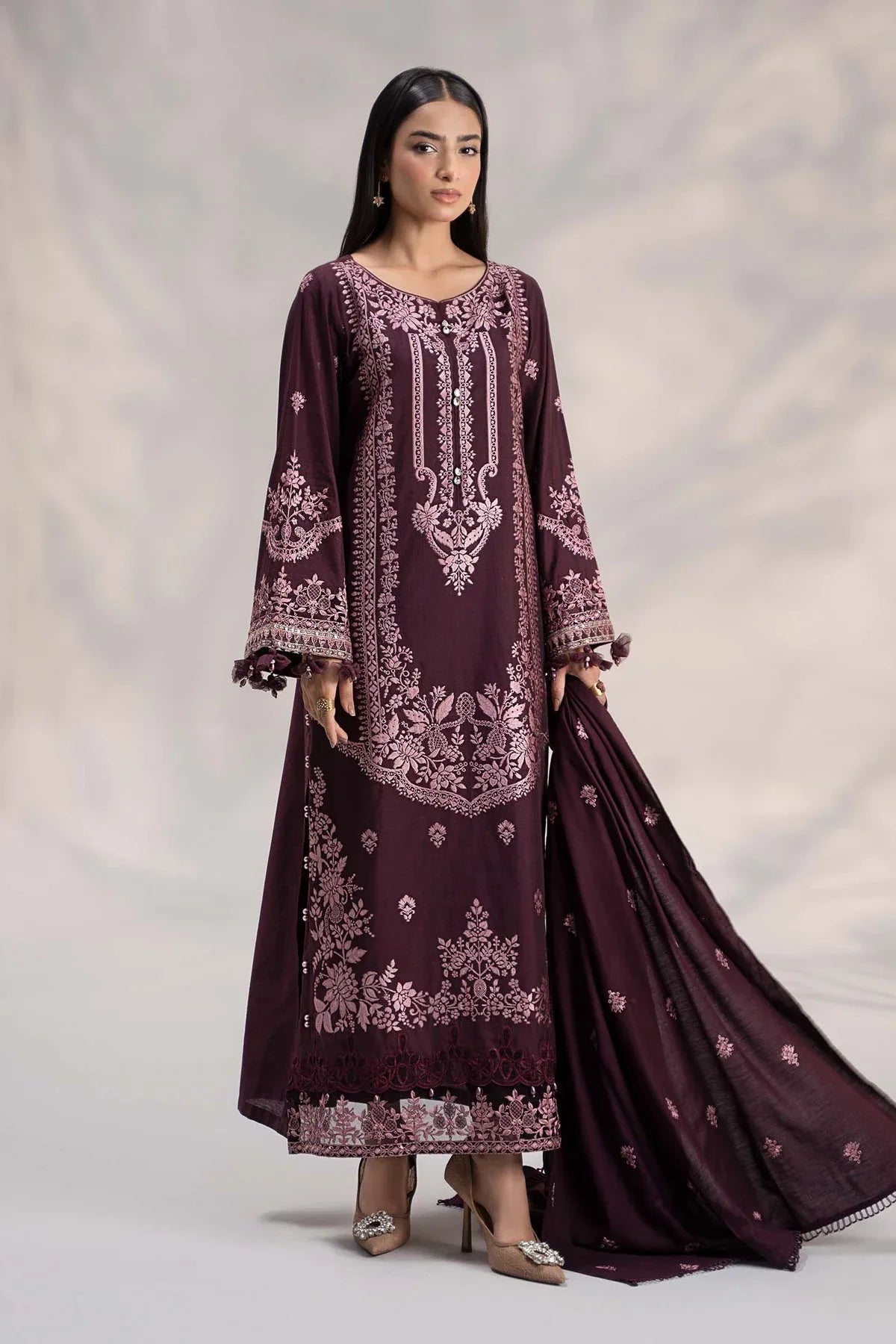 Maria B | Casual Pret 2024 |  DW-W24-21 - Rang-e-Khaas