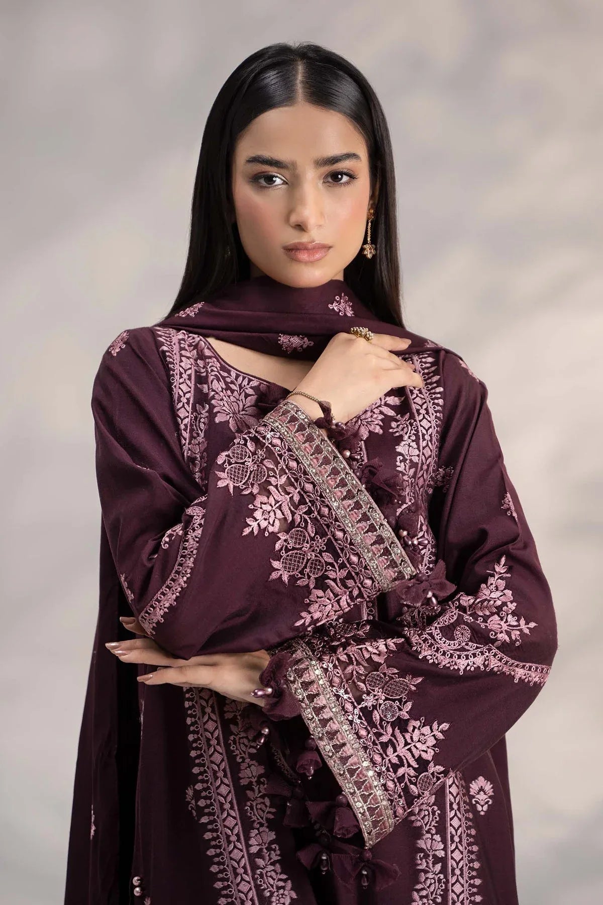 Maria B | Casual Pret 2024 |  DW-W24-21 - Rang-e-Khaas