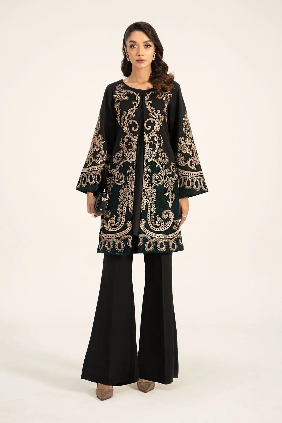Maria B | Casual Pret 2024 | Khaddar Suit | DW-W24-113 - Rang-e-Khaas