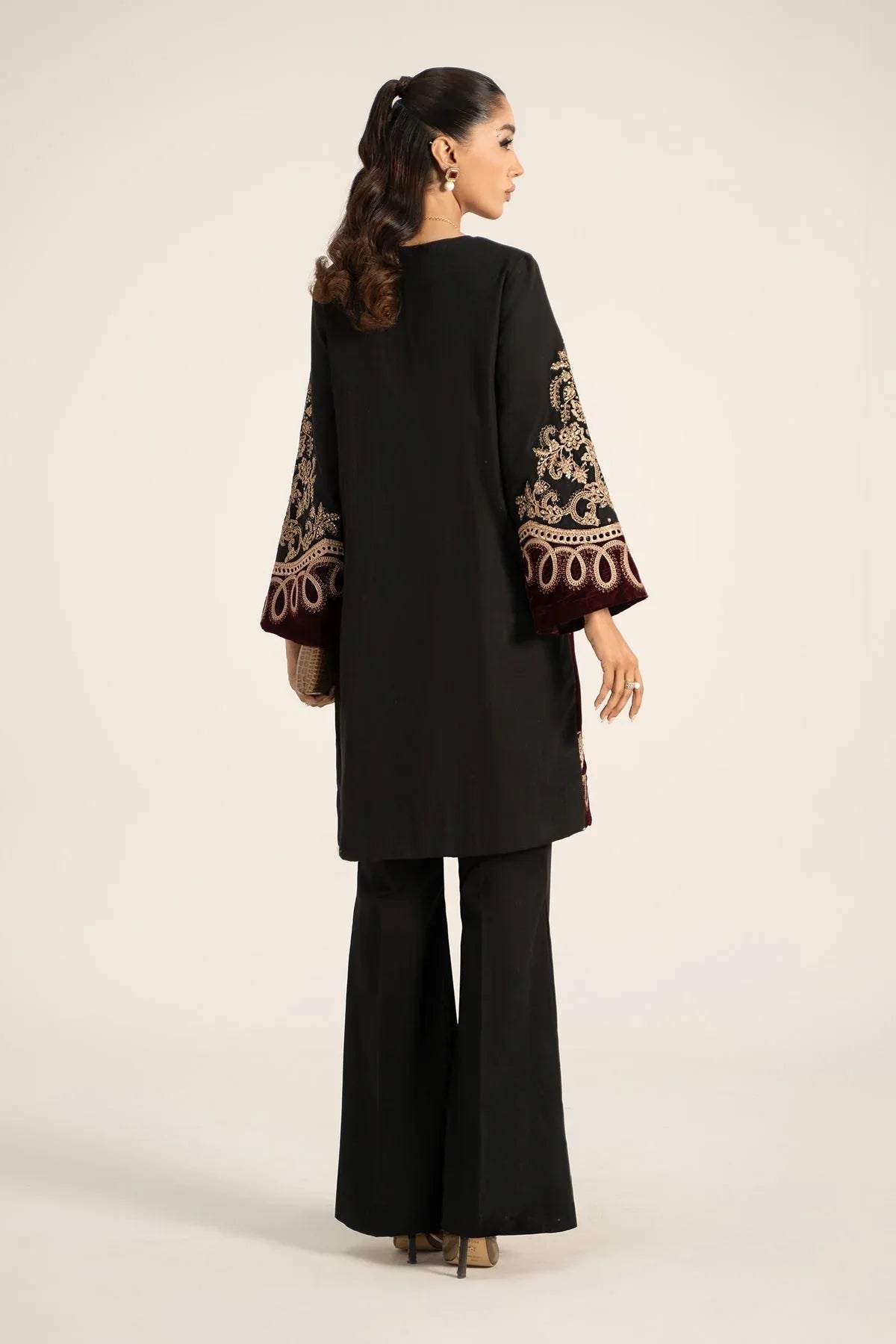 Maria B | Casual Pret 2024 | Khaddar Suit | DW-W24-113 - Rang-e-Khaas