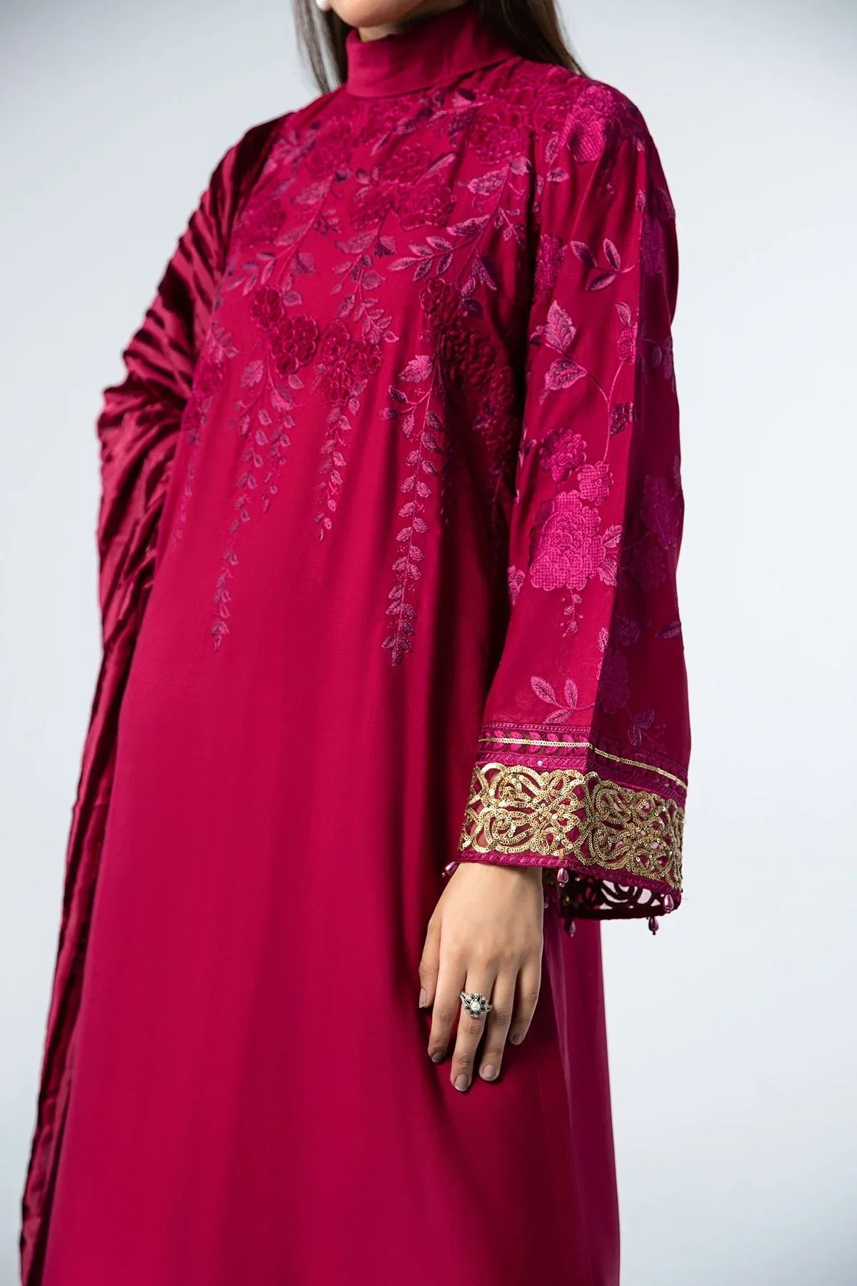 Maria B | Casual Pret 2024 | Linen Suit | DW-W24-103 - Rang-e-Khaas