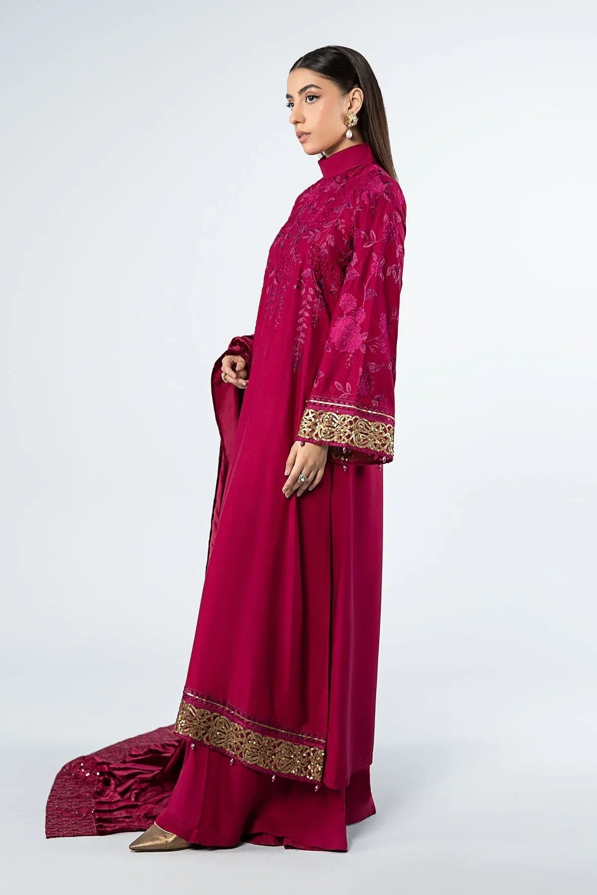 Maria B | Casual Pret 2024 | Linen Suit | DW-W24-103 - Rang-e-Khaas