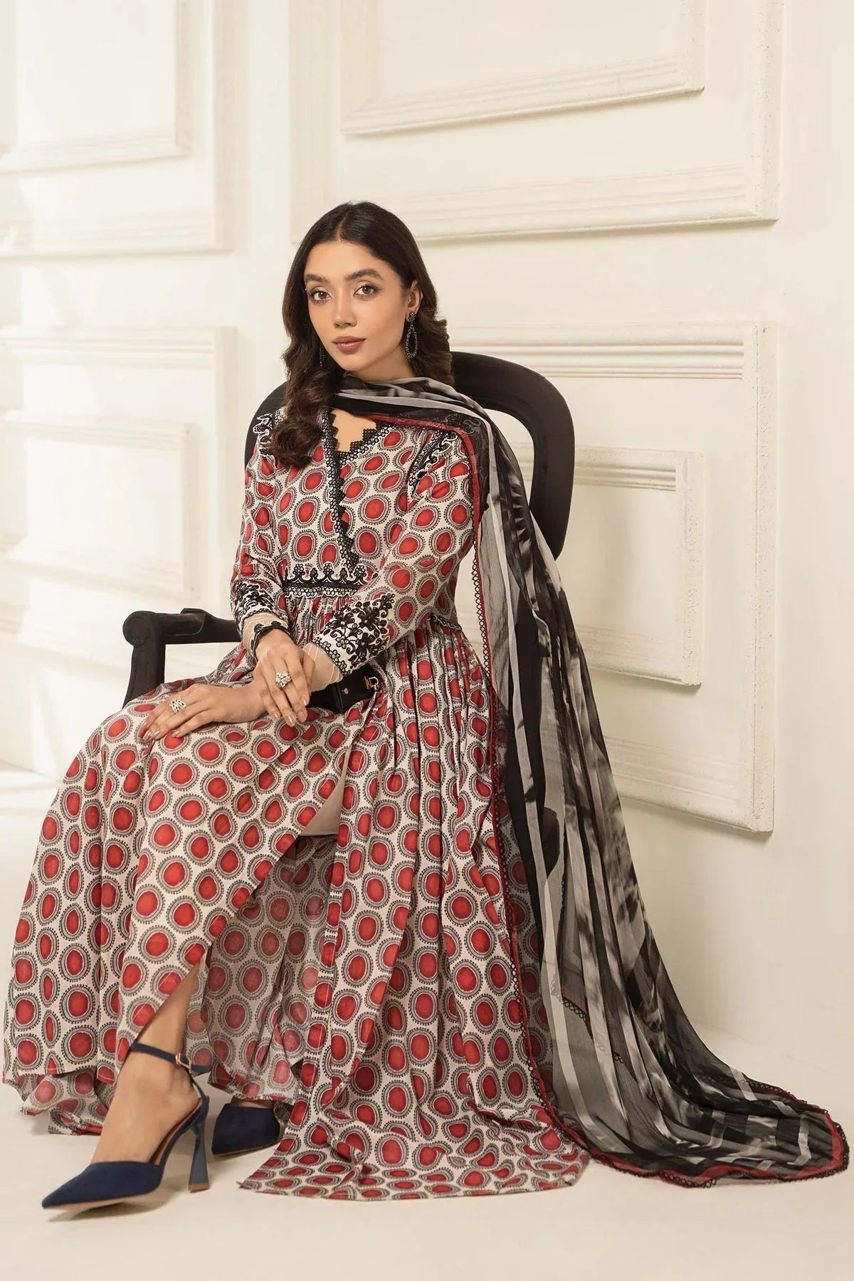 Maria B | Casual Pret 2024 | W-EF24-51 - Rang-e-Khaas