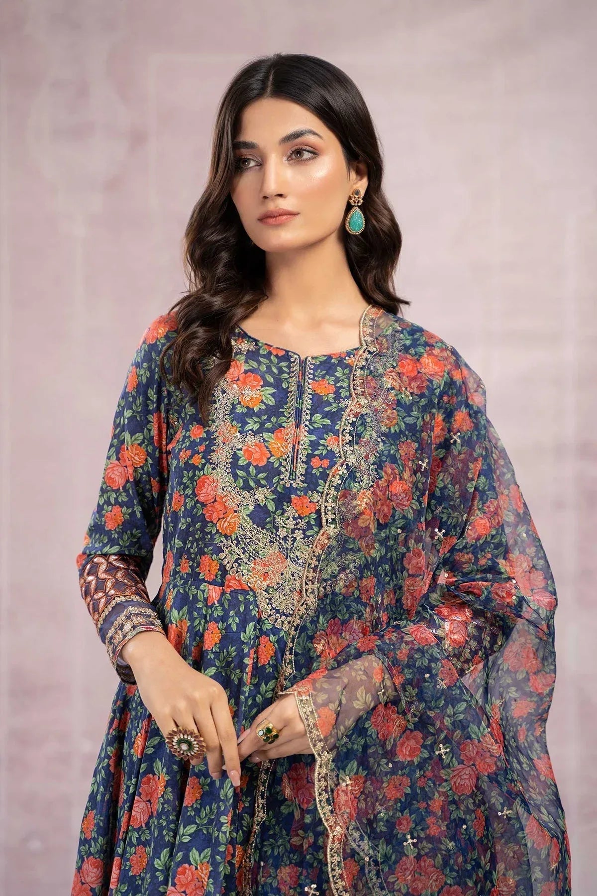 Maria B | Casual Pret 25 | DW-EF23-47R1 - Rang-e-Khaas