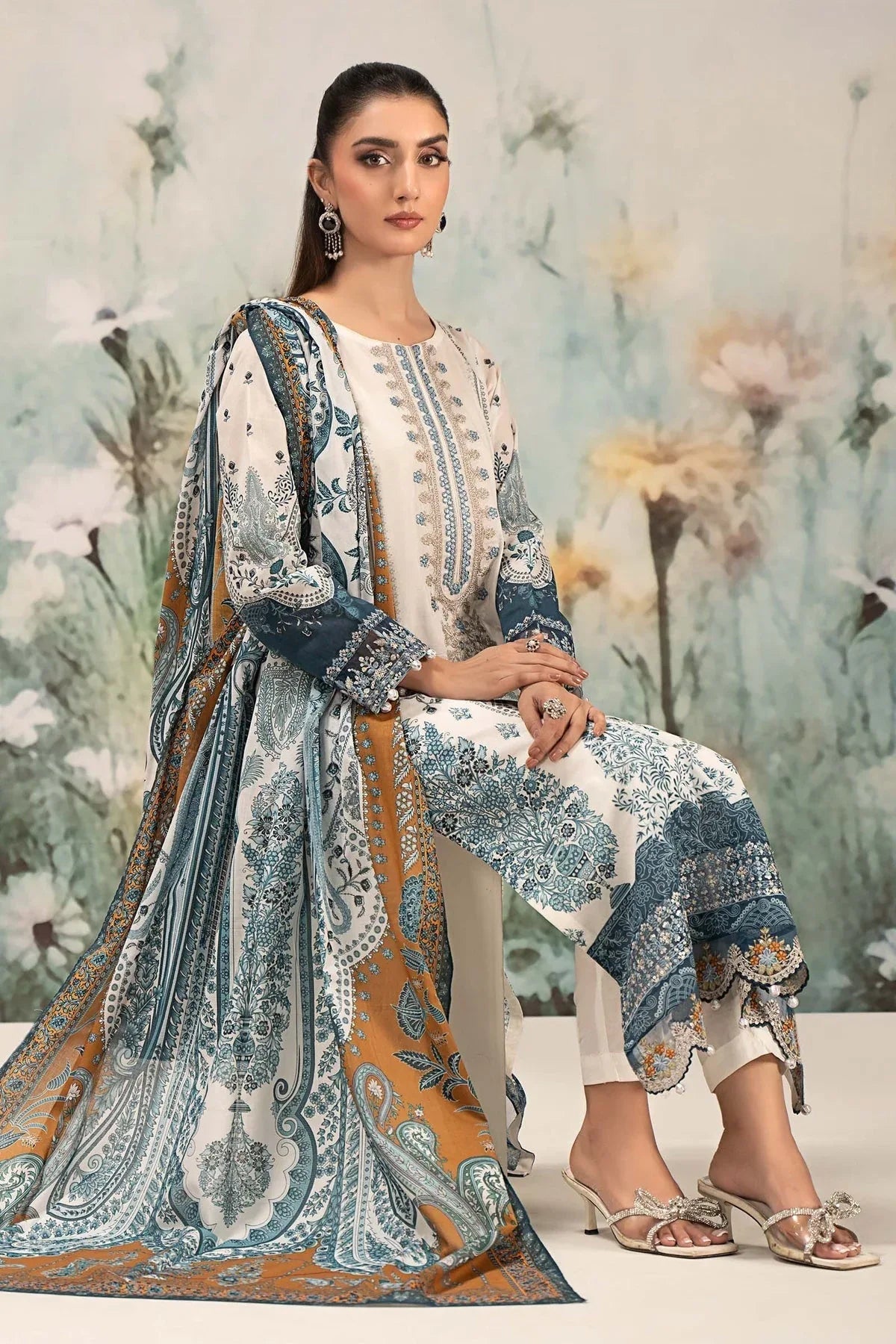 Maria B | Casual Pret 25 | DW-EF25-14 - Rang-e-Khaas