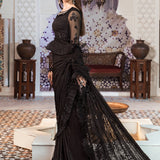 Maria B | Chiffon Collection | MPC-21-106-Black - Rang-e-Khaas