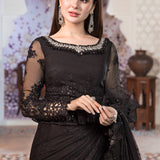 Maria B | Chiffon Collection | MPC-21-106-Black - Rang-e-Khaas