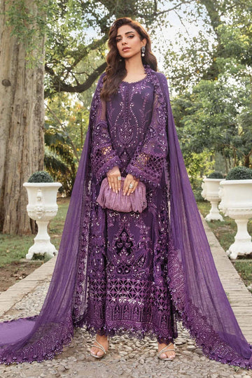 Maria B | Chiffon Formals 24 | Chiffon Suit | MPC-24-102 - Rang-e-Khaas