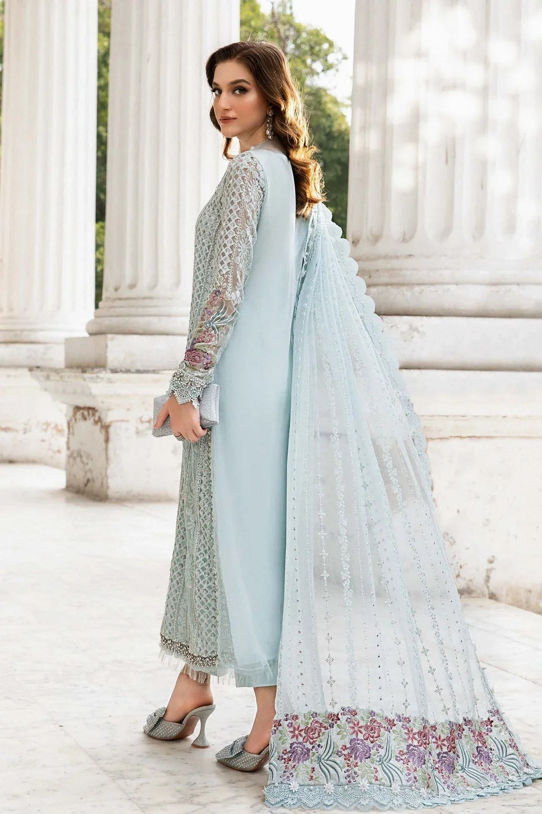 Maria B | Chiffon Formals 24 | Chiffon Suit | MPC-24-103 - Rang-e-Khaas