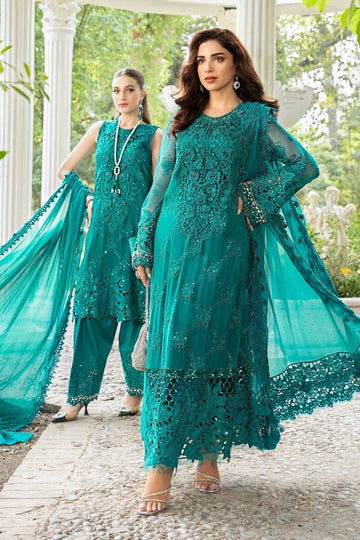 Maria B | Chiffon Formals 24 | Chiffon Suit | MPC-24-105 - Rang-e-Khaas