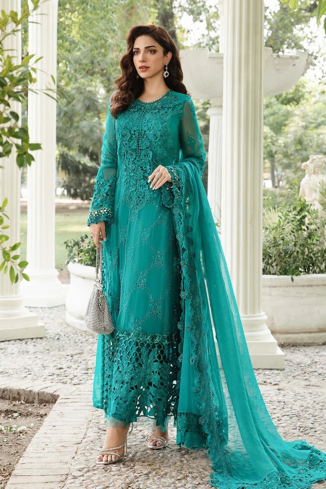 Maria B | Chiffon Formals 24 | Chiffon Suit | MPC-24-105 - Rang-e-Khaas