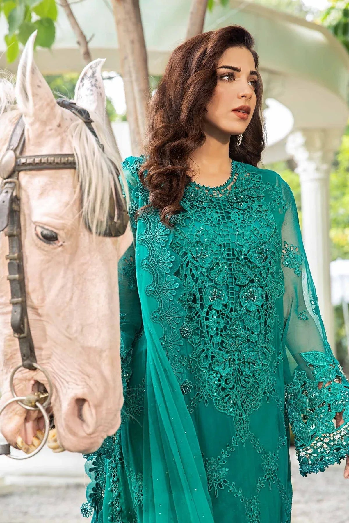 Maria B | Chiffon Formals 24 | Chiffon Suit | MPC-24-105 - Rang-e-Khaas