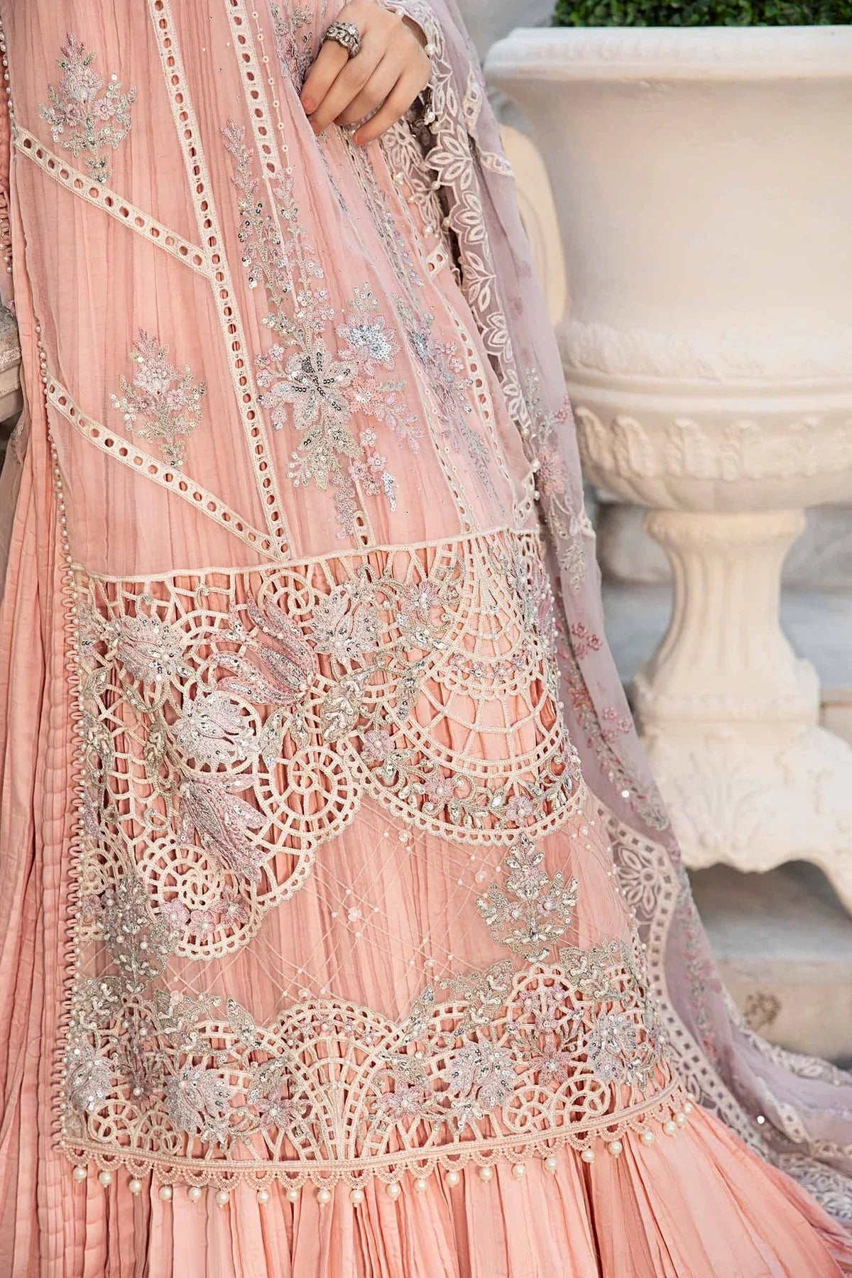 Maria B | Chiffon Formals 24 | Chiffon Suit | MPC-24-106 - Rang-e-Khaas