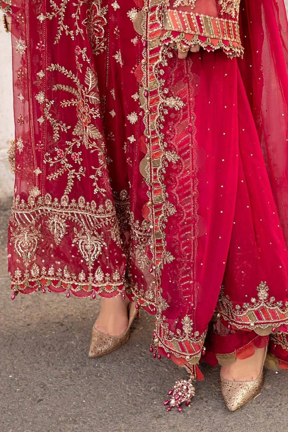 Maria B | Chiffon Formals 24 | Chiffon Suit | MPC-24-107 - Rang-e-Khaas
