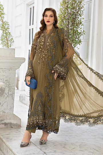 Maria B | Chiffon Formals 24 | Chiffon Suit | MPC-24-108 - Rang-e-Khaas