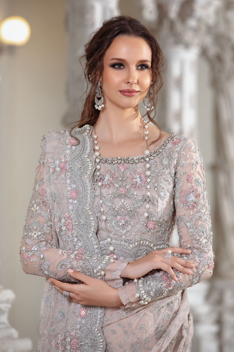 Maria B. Couture Pale Pink MC-050 - Rang-e-Khaas