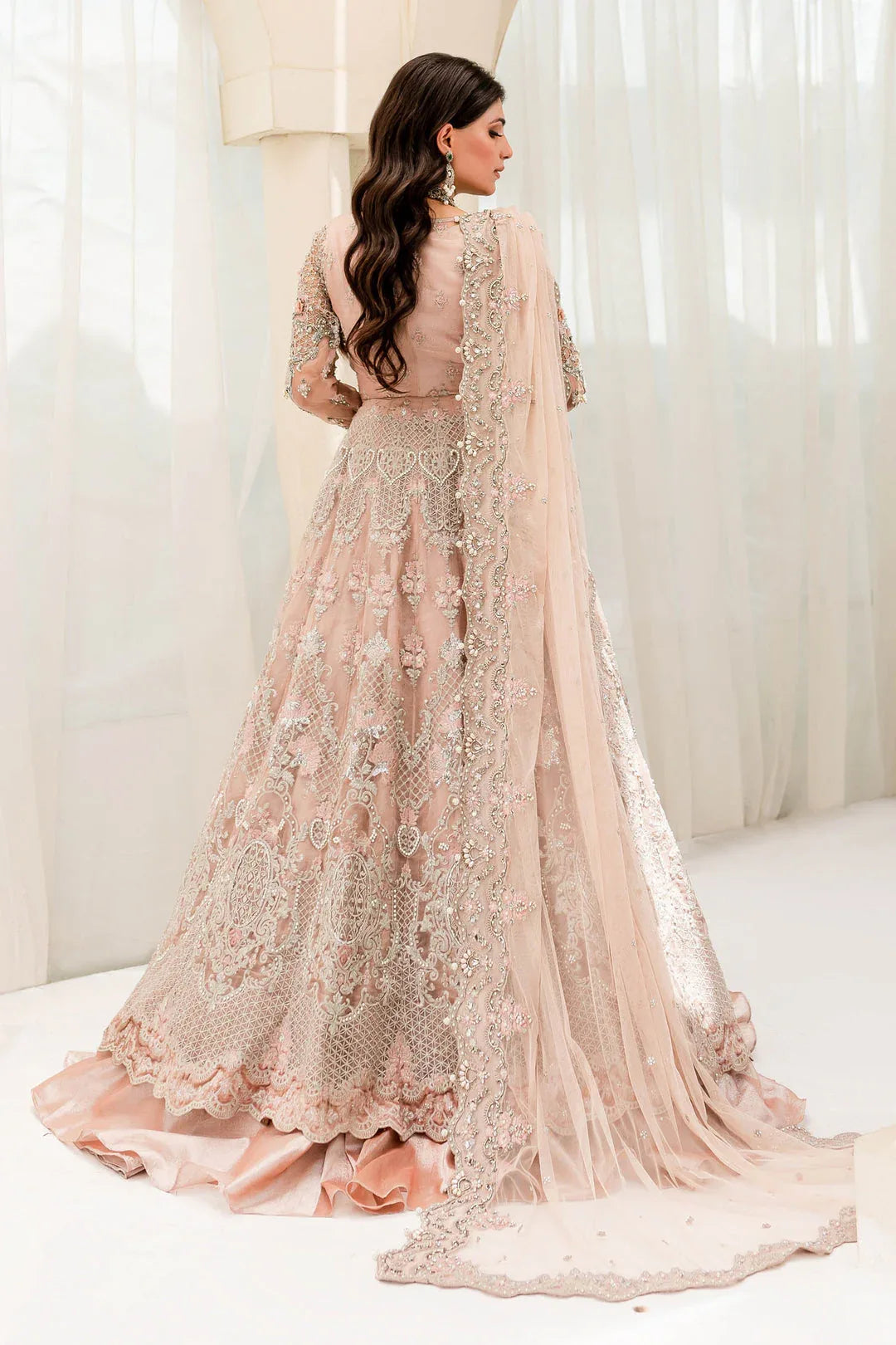 Maria B | Couture | Powder Pink MC-902 - Rang-e-Khaas