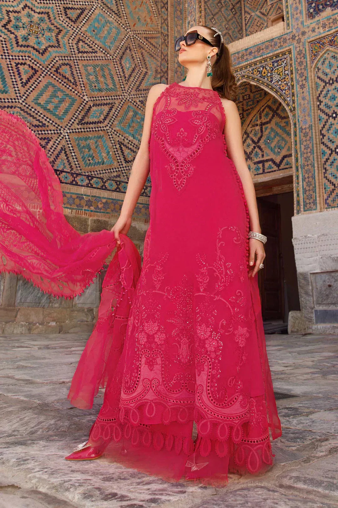 Maria B D-2303-A Luxury Lawn Collection - Rang-e-Khaas