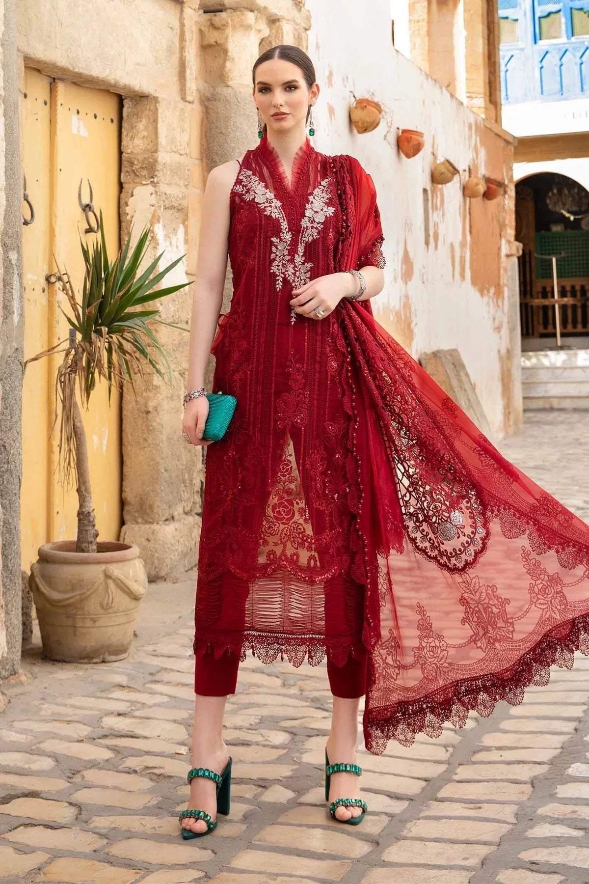 Maria B - D-2401-B - Lawn - Rang-e-Khaas