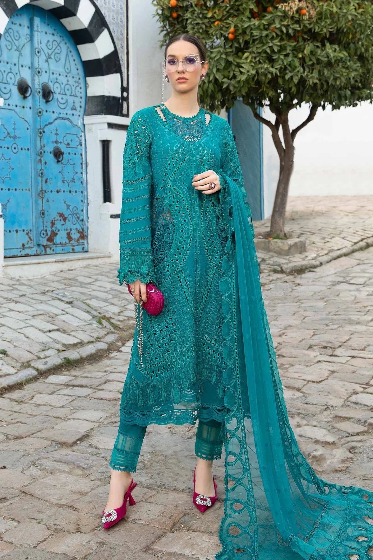Maria B - D-2402-A - Lawn - Rang-e-Khaas