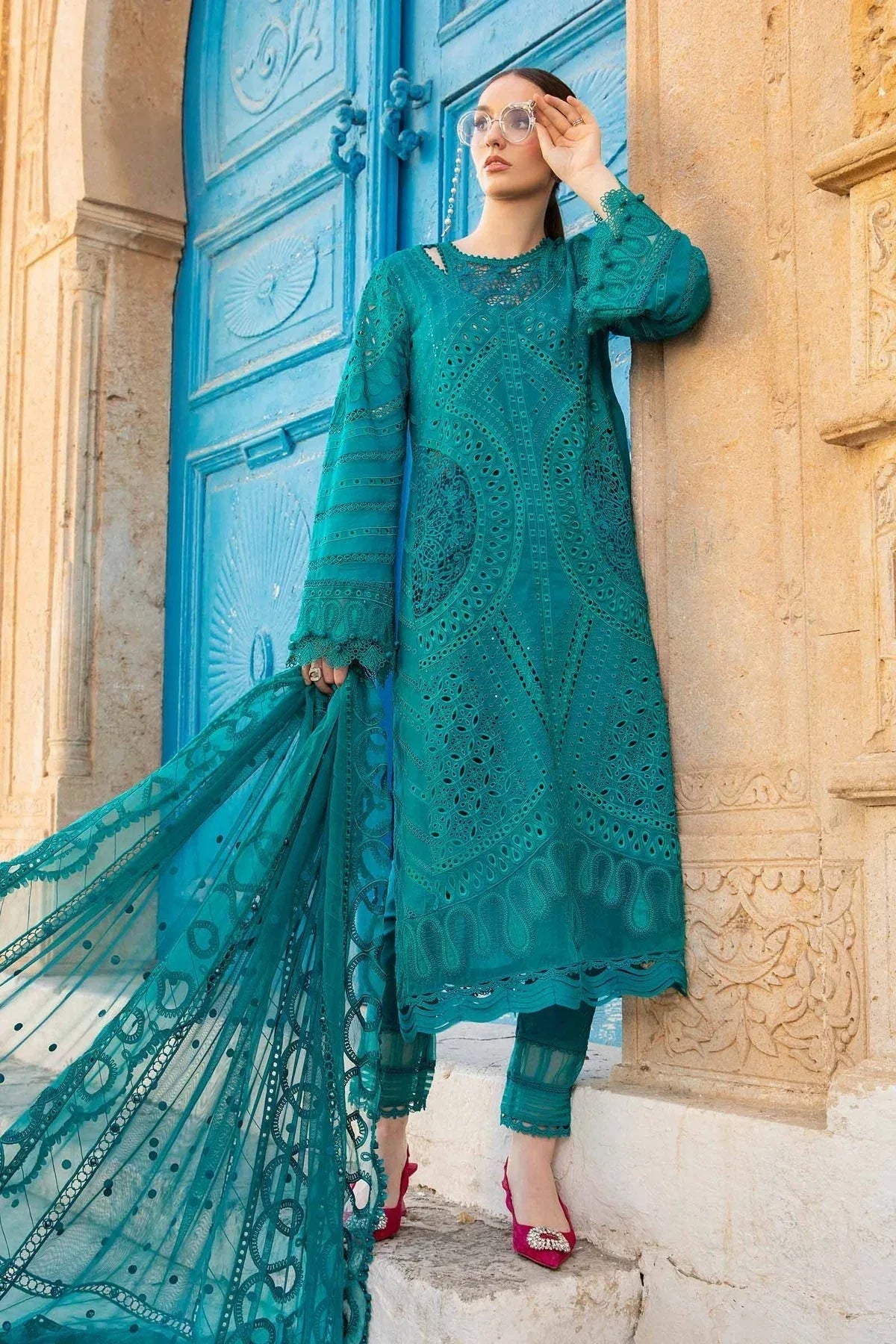 Maria B - D-2402-A - Lawn - Rang-e-Khaas