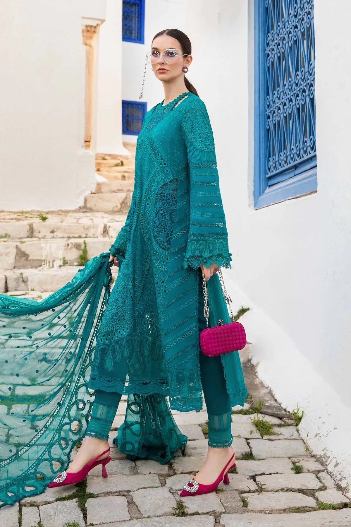 Maria B - D-2402-A - Lawn - Rang-e-Khaas