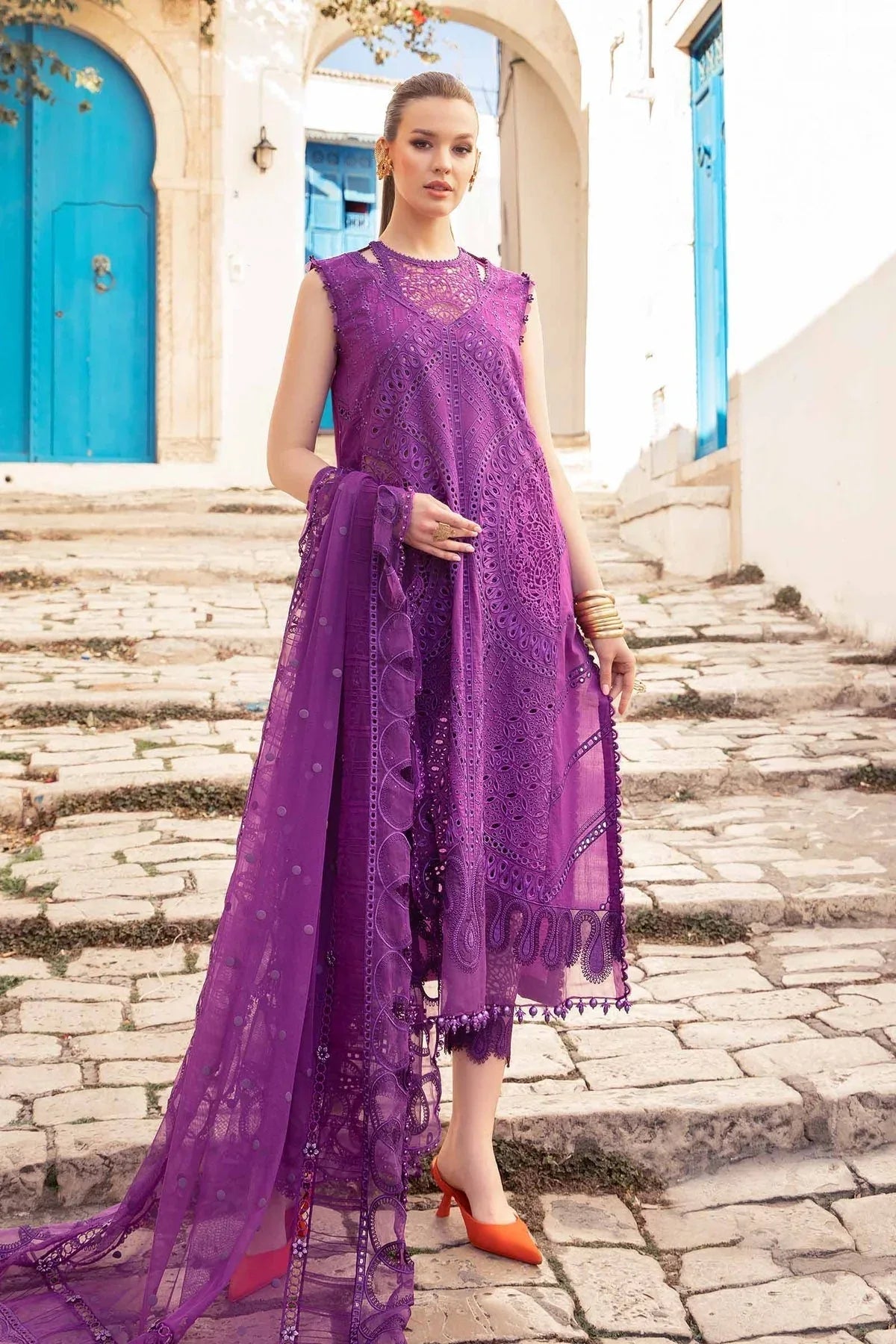 Maria B - D-2402-B - Lawn - Rang-e-Khaas