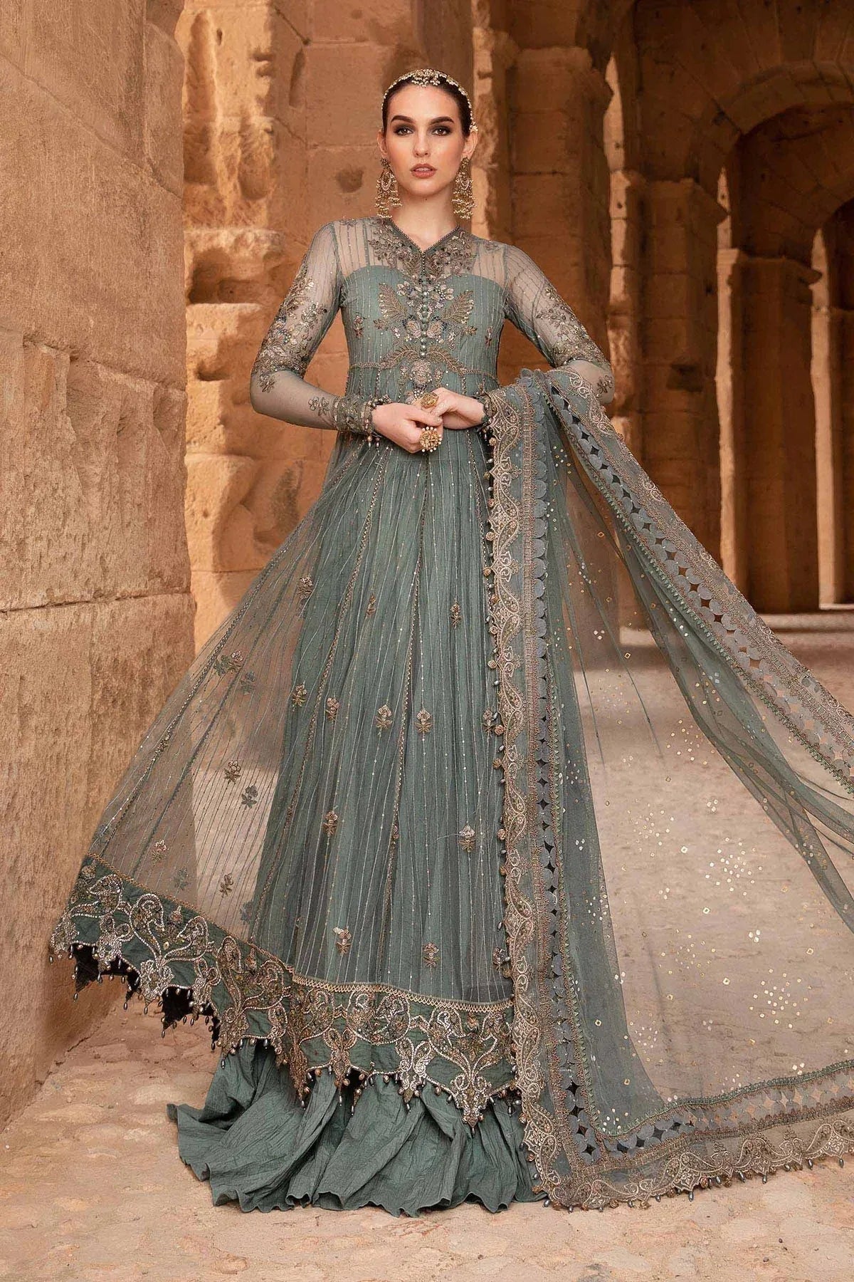 Maria B - D-2403-A - Lawn - Rang-e-Khaas