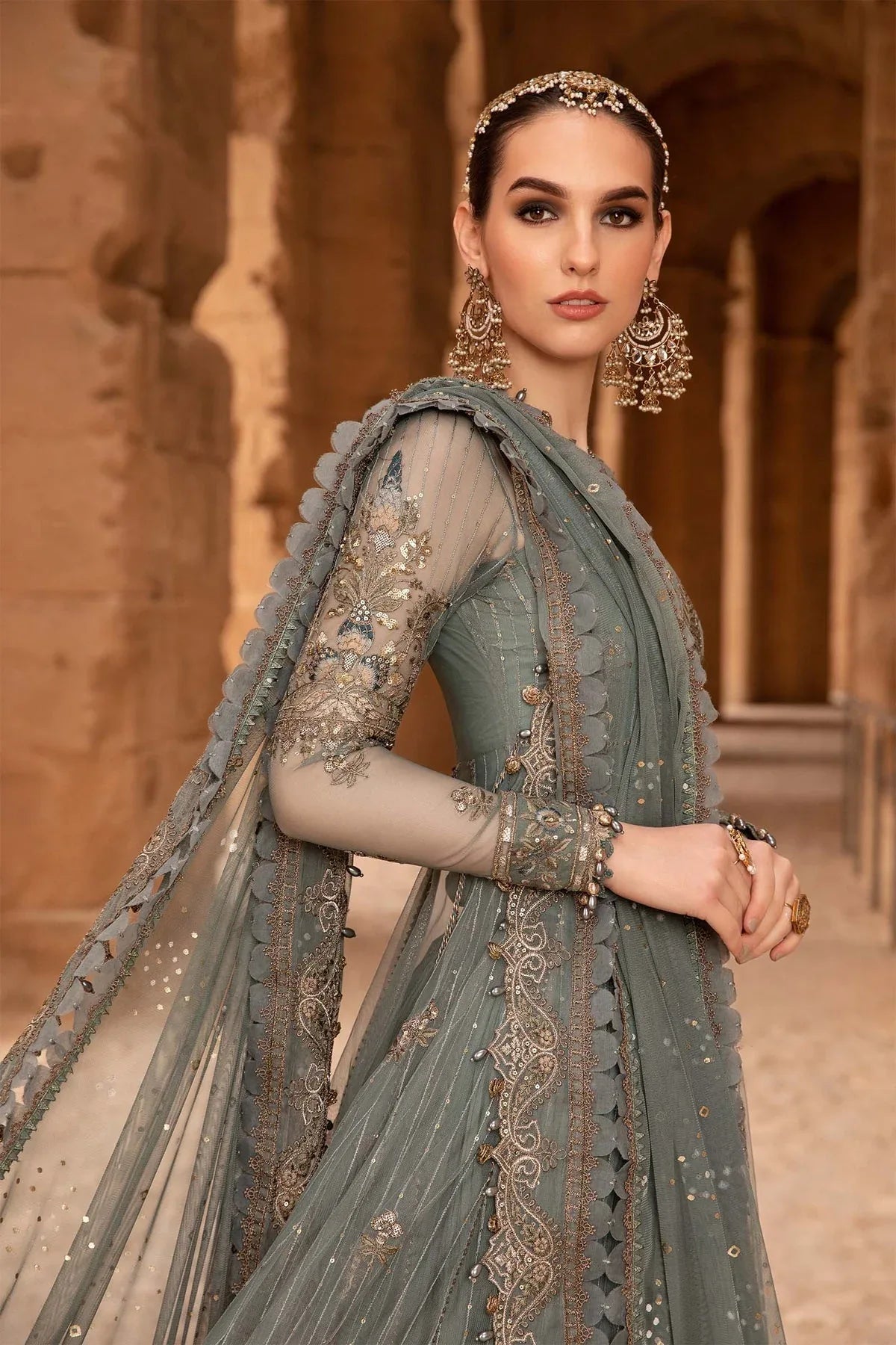 Maria B - D-2403-A - Lawn - Rang-e-Khaas