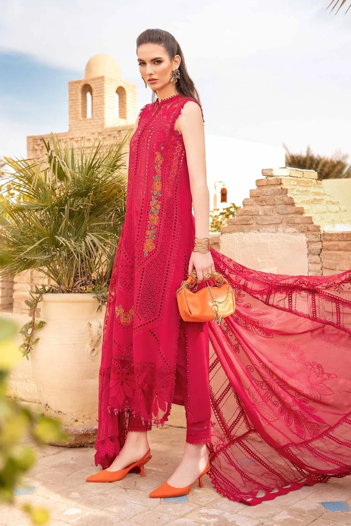 Maria B - D-2404-A - Lawn - Rang-e-Khaas