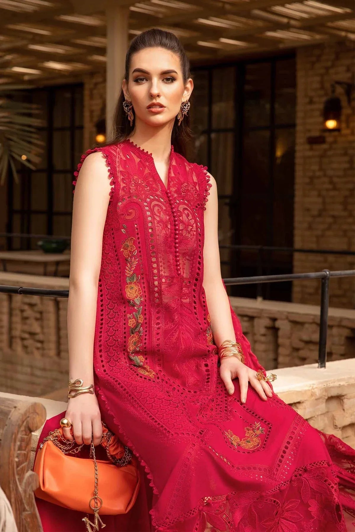 Maria B - D-2404-A - Lawn - Rang-e-Khaas