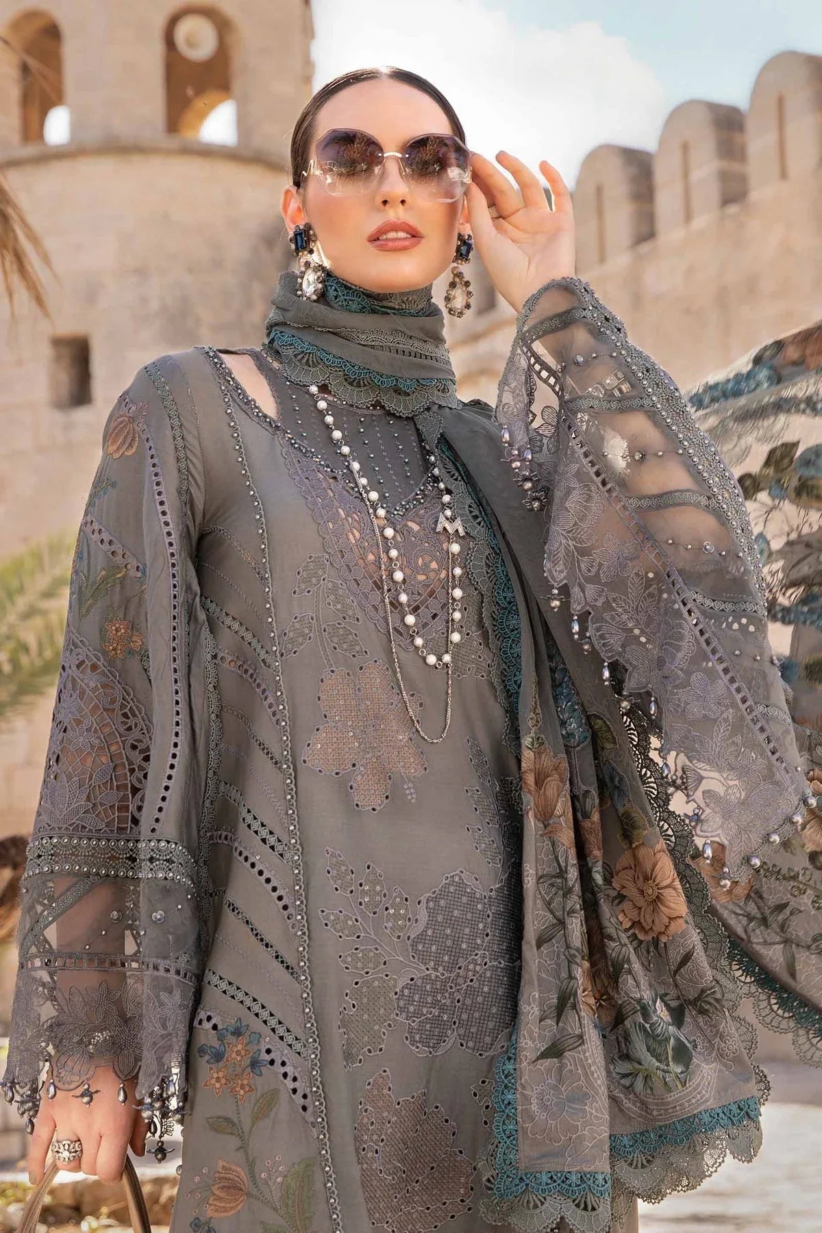 Maria B - D-2407-B - Lawn - Rang-e-Khaas