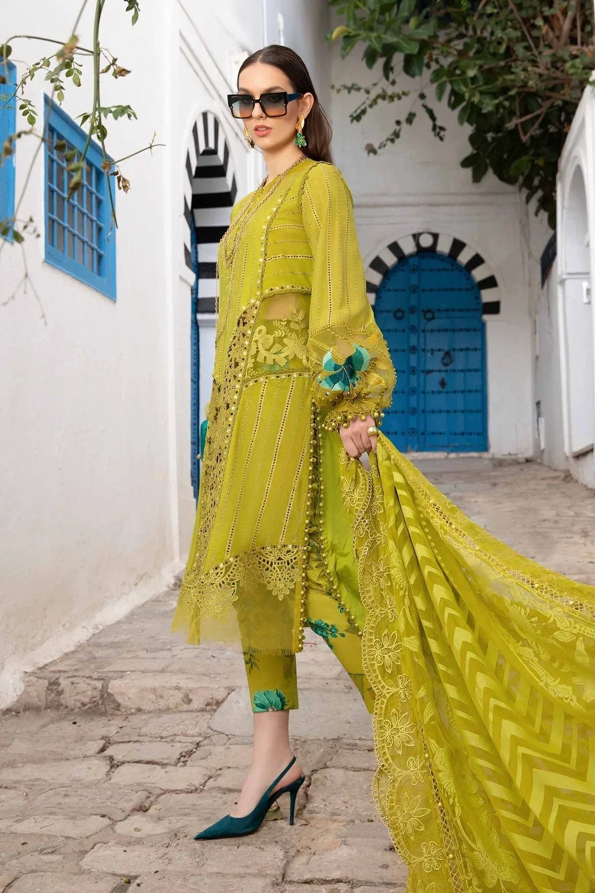 Maria B - D-2408-A - Lawn - Rang-e-Khaas