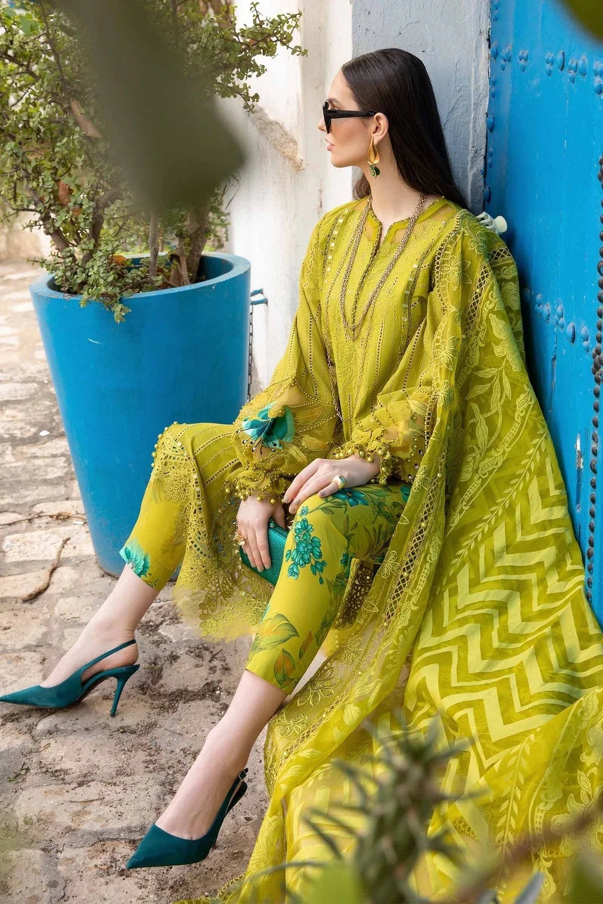 Maria B - D-2408-A - Lawn - Rang-e-Khaas